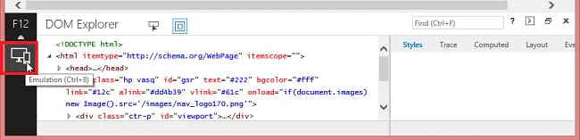Selecting An Older Browser Mode In Internet Explorer 11 Orbits It