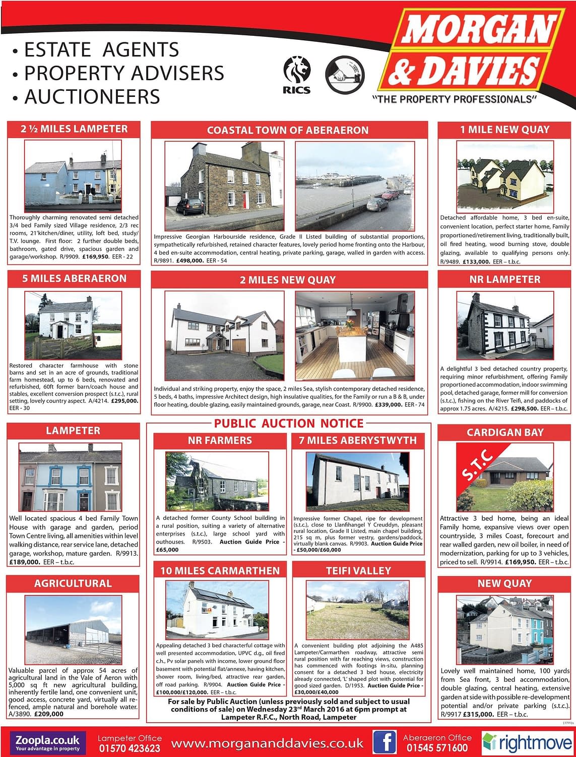 Small Holdings & Davies Estate Agents West Wales