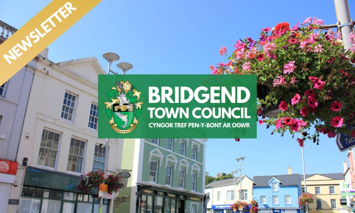 newsletter bridgend town council strapline