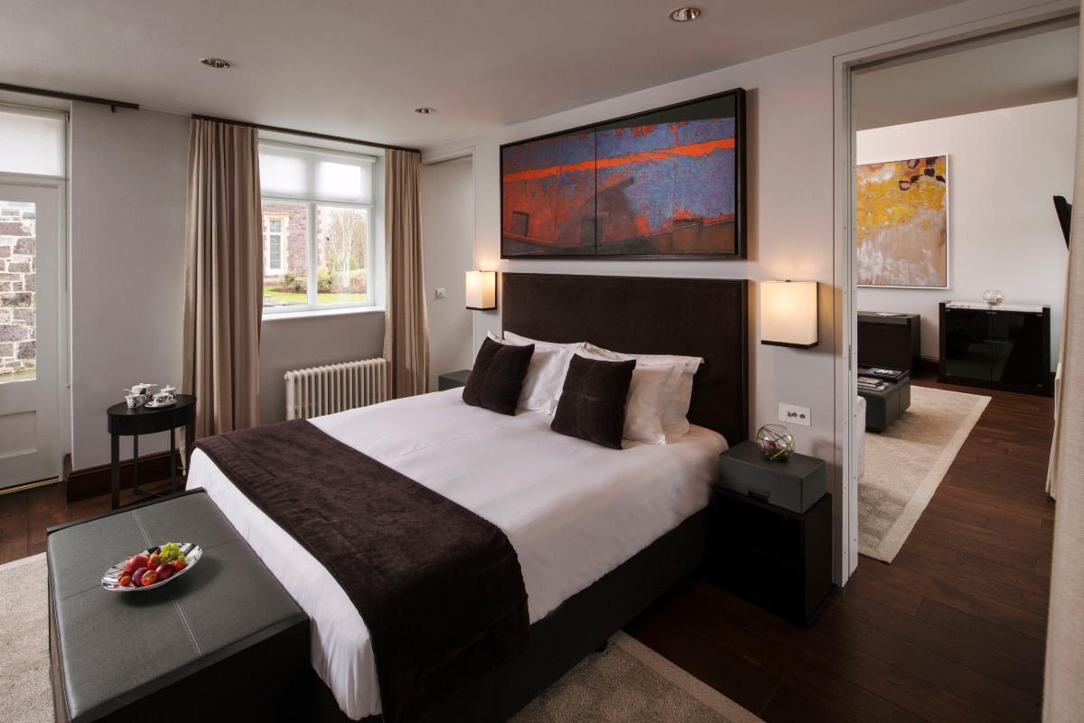 Meadow Suite Bedroom, Penrhiw Hotel, St Davids