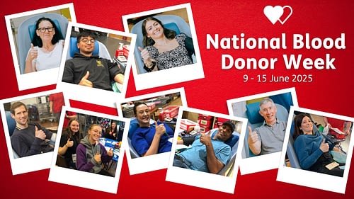 National Blood Donor Week