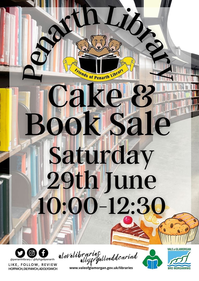cake and book sale june 20244764