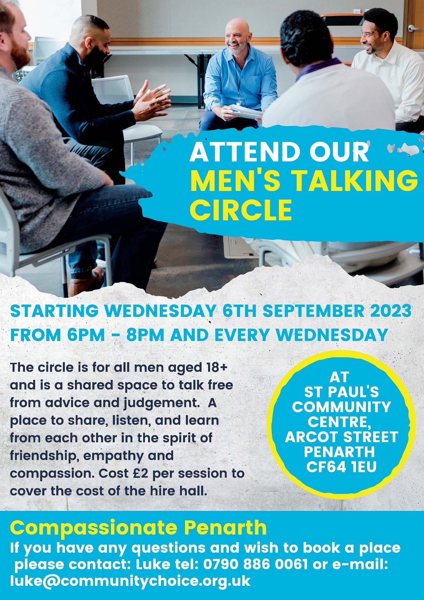 Men s Talking Circle penarthtowncouncil.gov