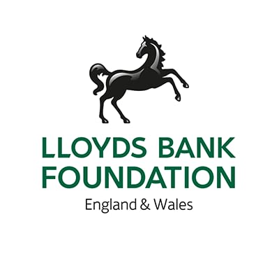 We are funded by the Lloyds Bank Foundation
