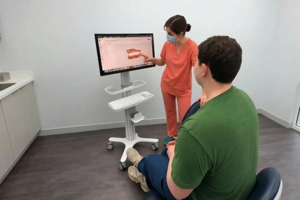 hywel samuel golate cardiff dental clinic digital scan