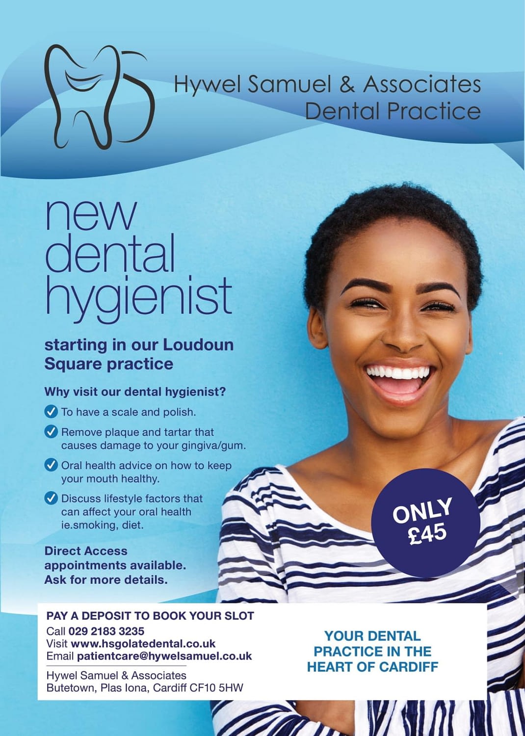 New Hygienist starting in our Loudoun Square Practice - Hywel Samuel ...