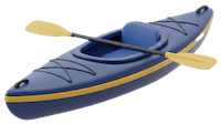 2b. laura kayak blue