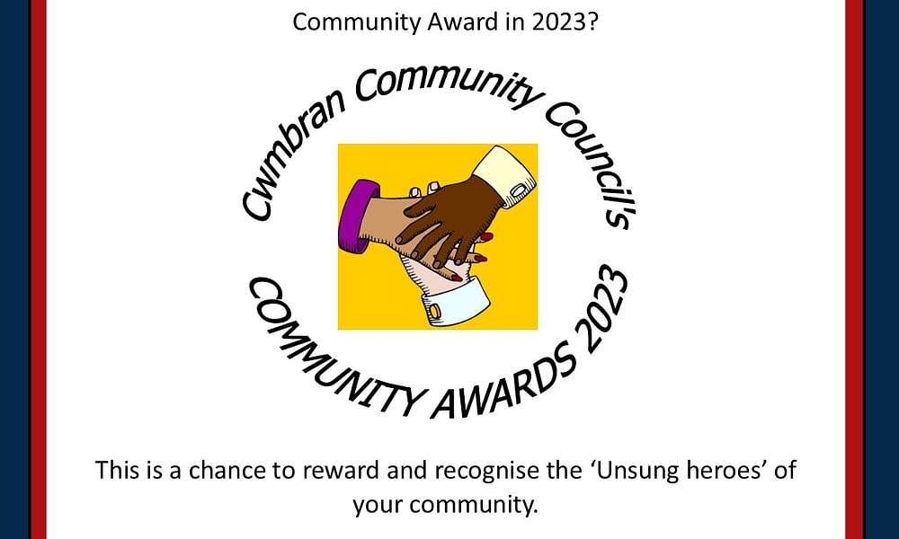 Community Awards Poster