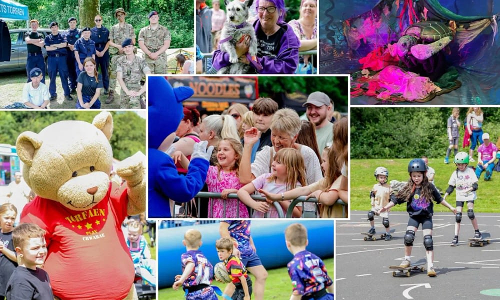 cwmbran council 2025 collage