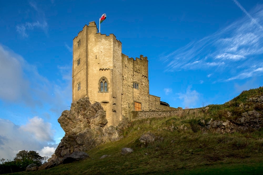 st. davids, wales. roch castle