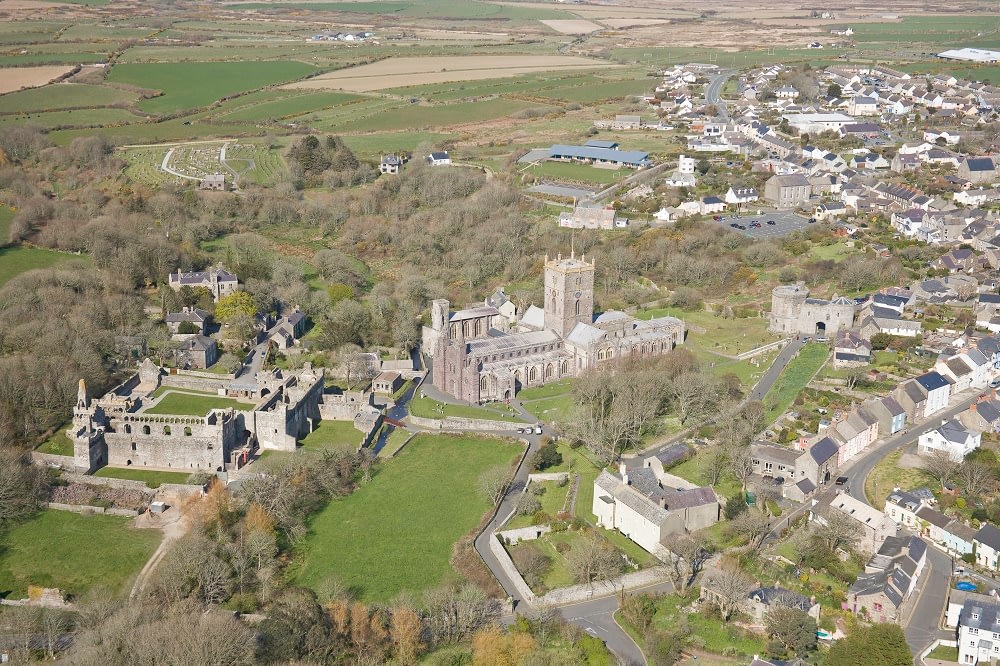 St Davids Aerial Shot