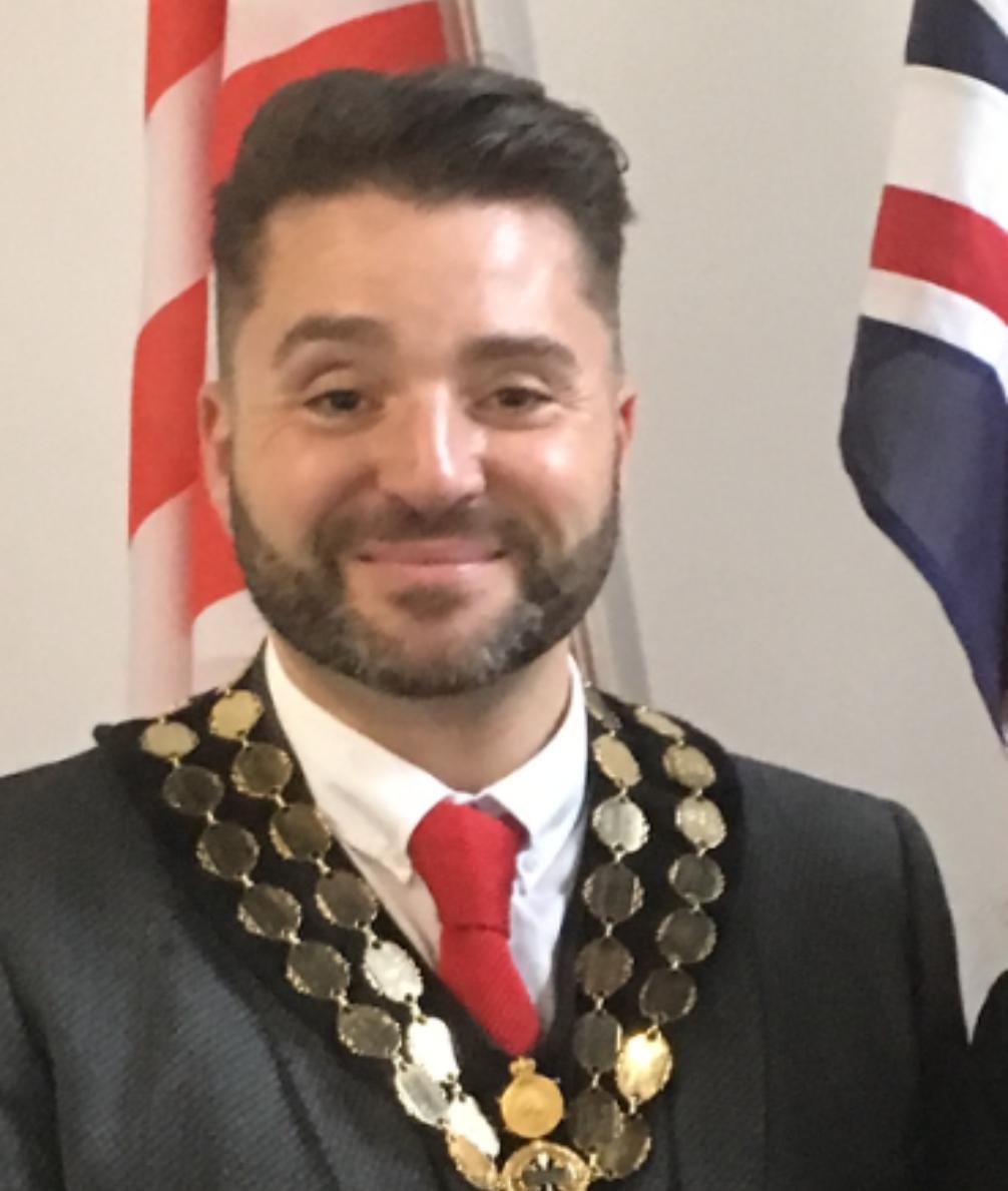 Cllr Stuart Baldwin Mayor 2017-2018