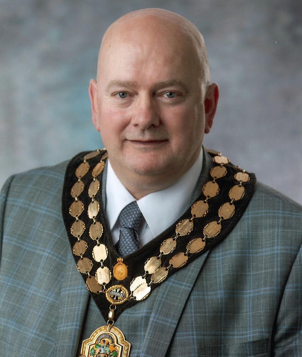 Cllr Paul Warren Mayor 2018-2019