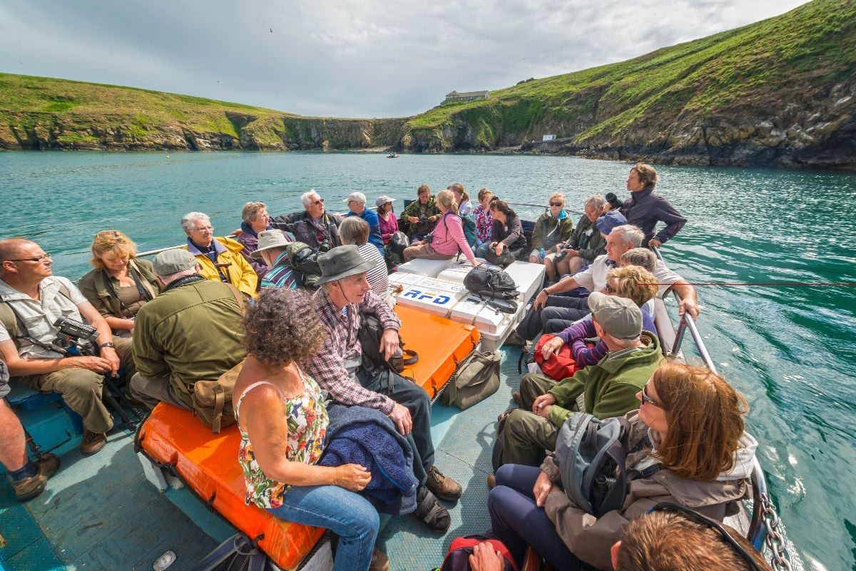 Boat Trip To Skomer