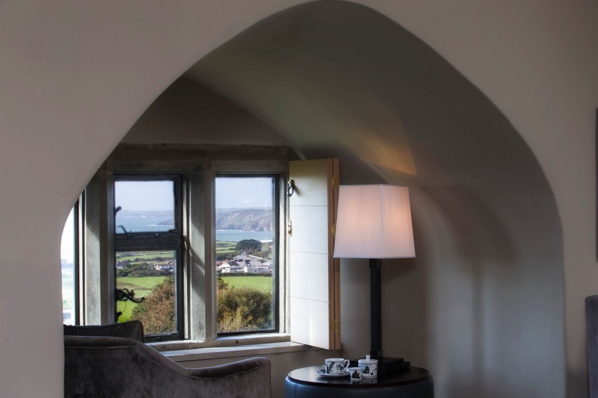 Roch Castle Ap Gruffydd Bedroom View
