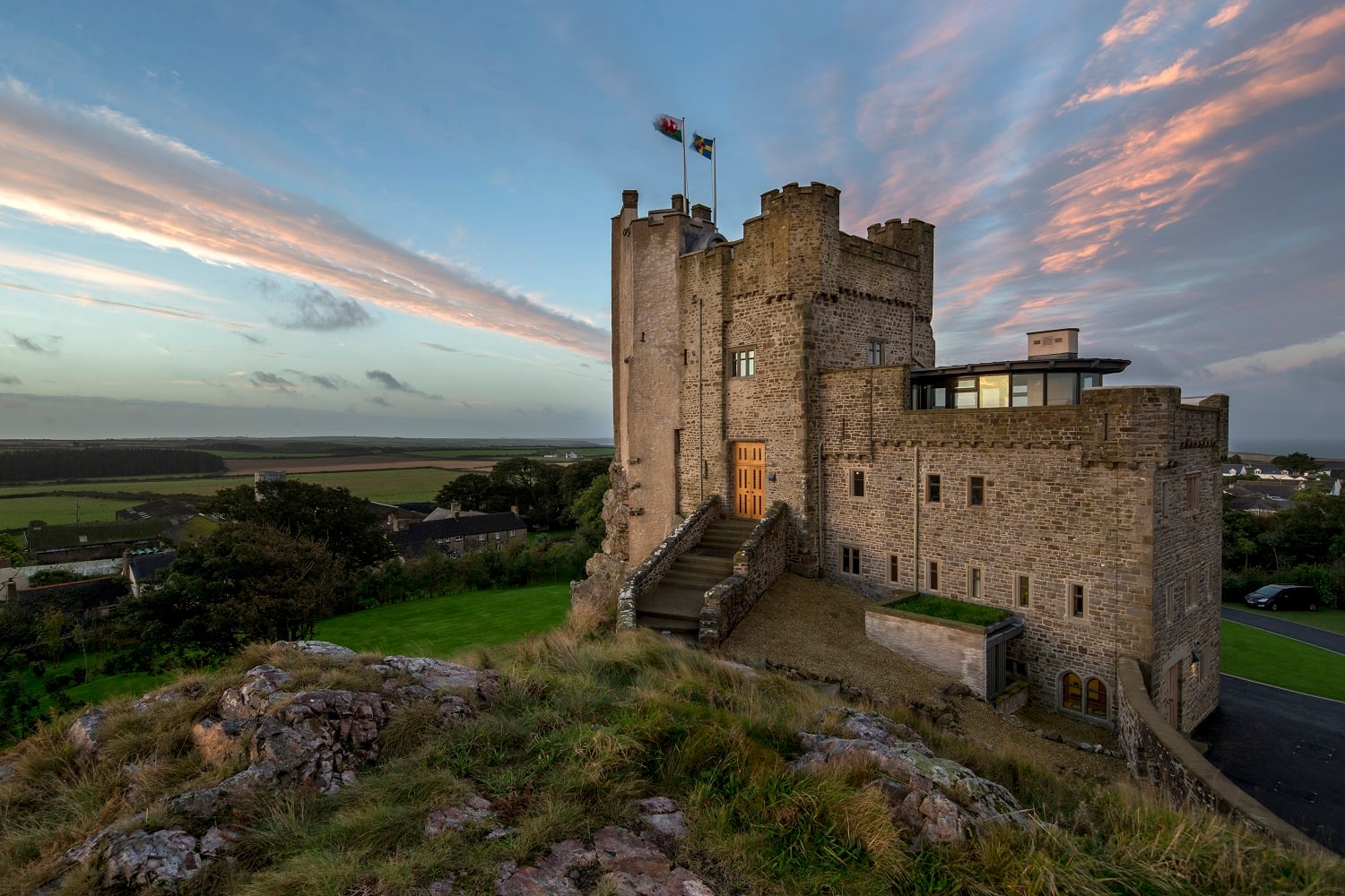 st. davids, wales. roch castle