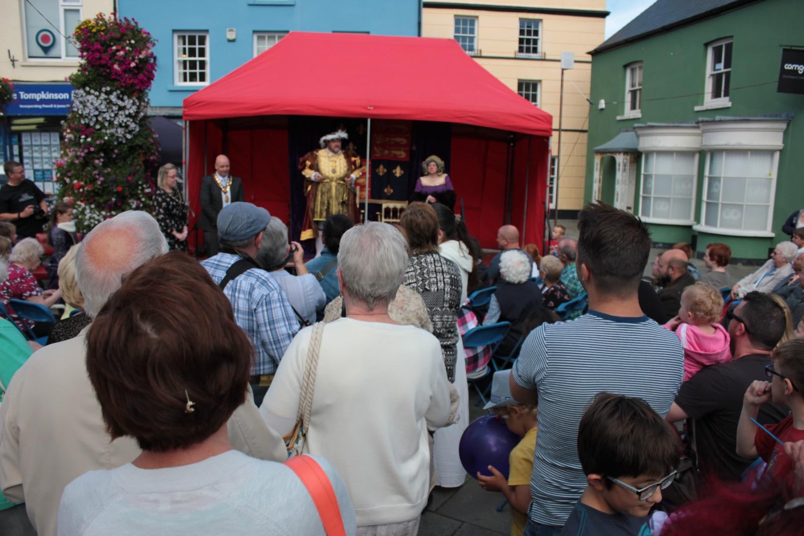 tudor event signing of the market charter henry viii