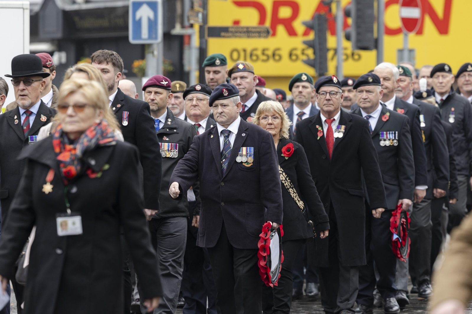 Remembrance Parades and Services Bridgend 2025