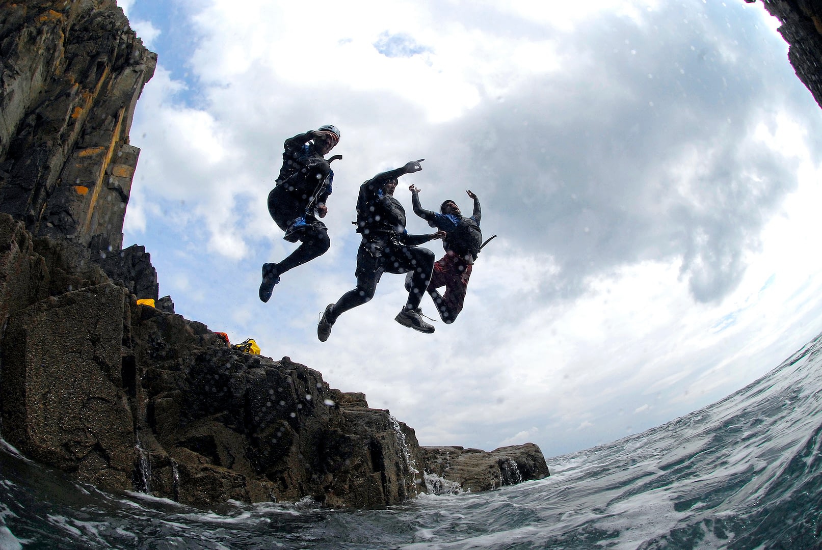 Coasteering Wales B 137