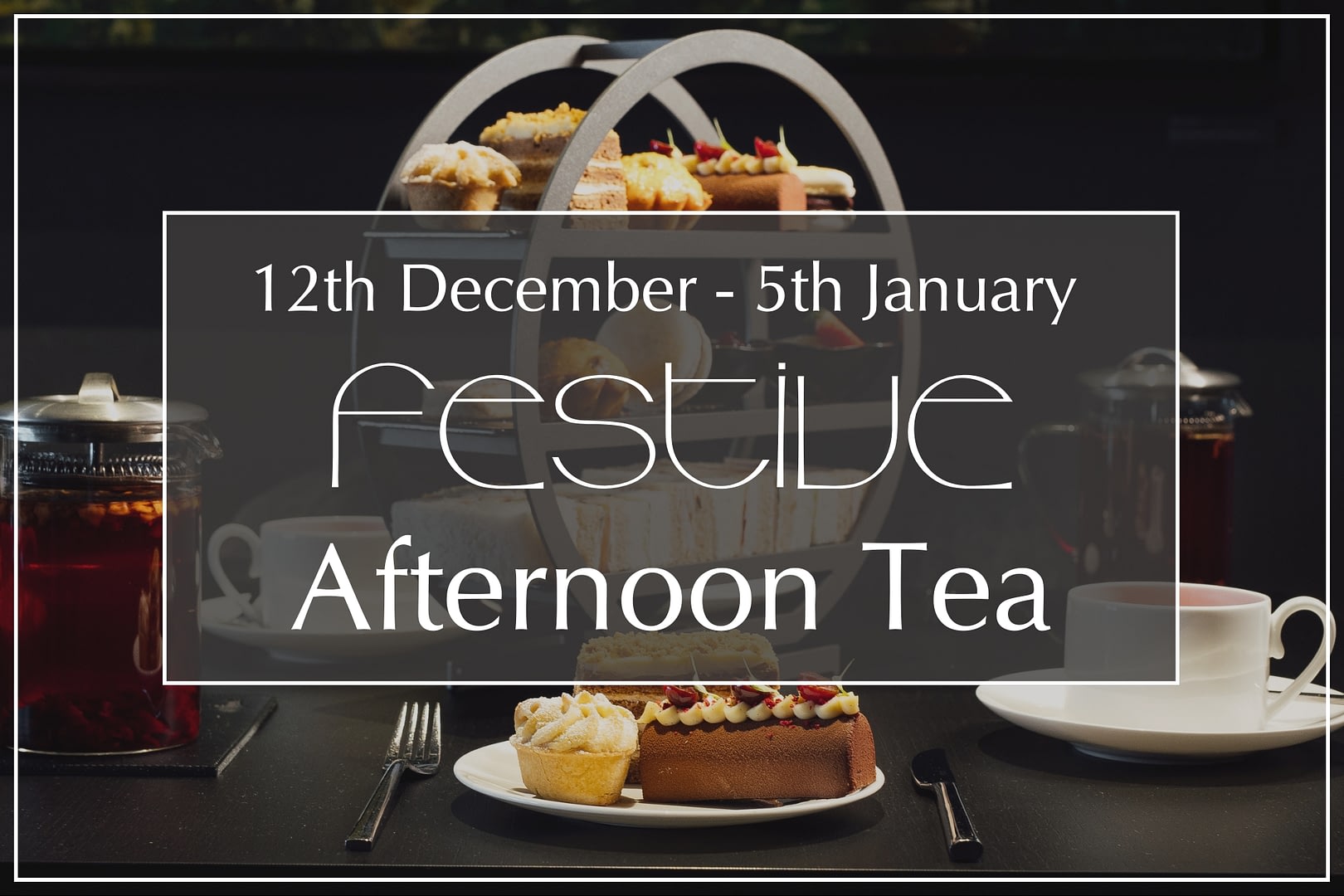 festive afternoon tea