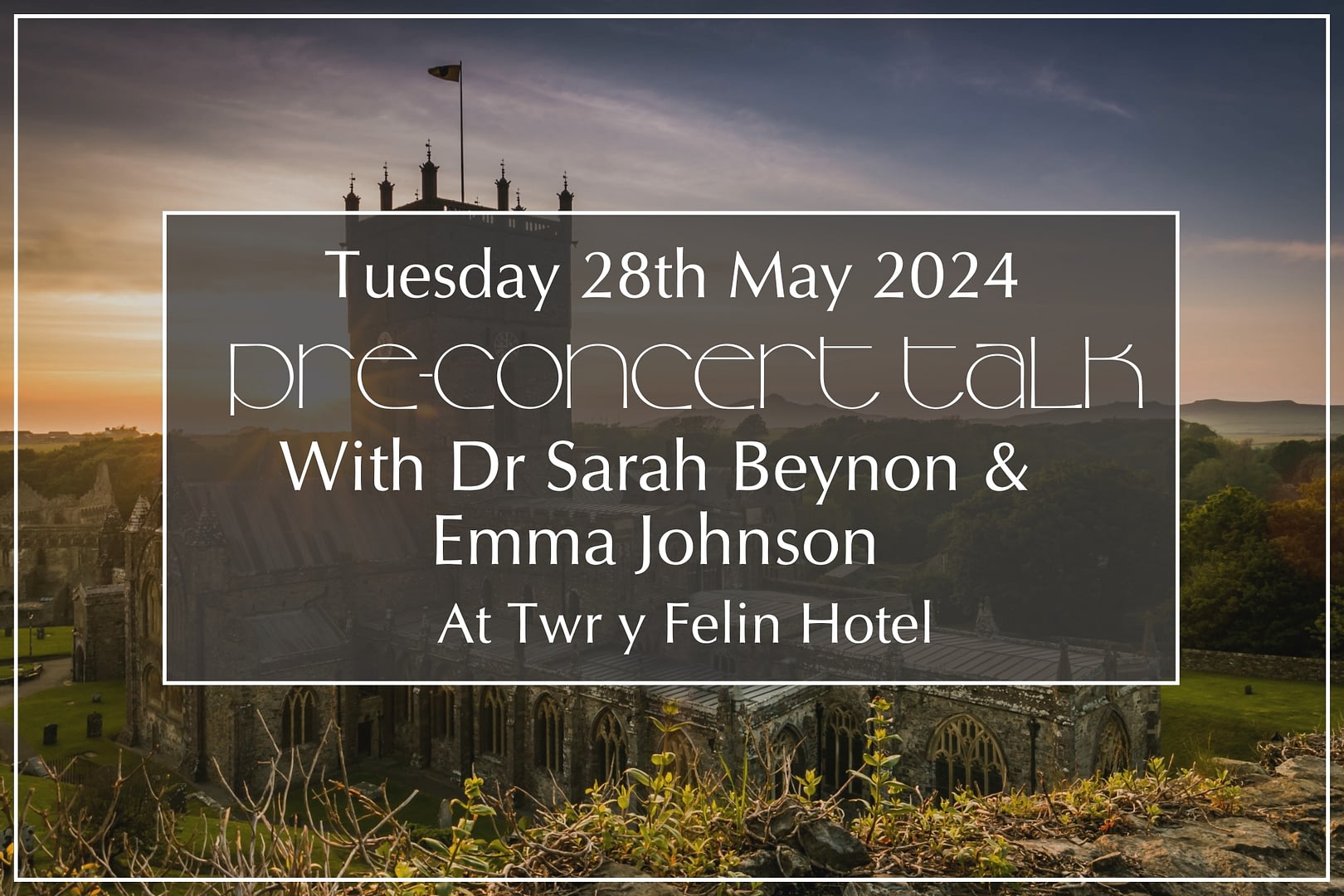 pre concert talk event cover image