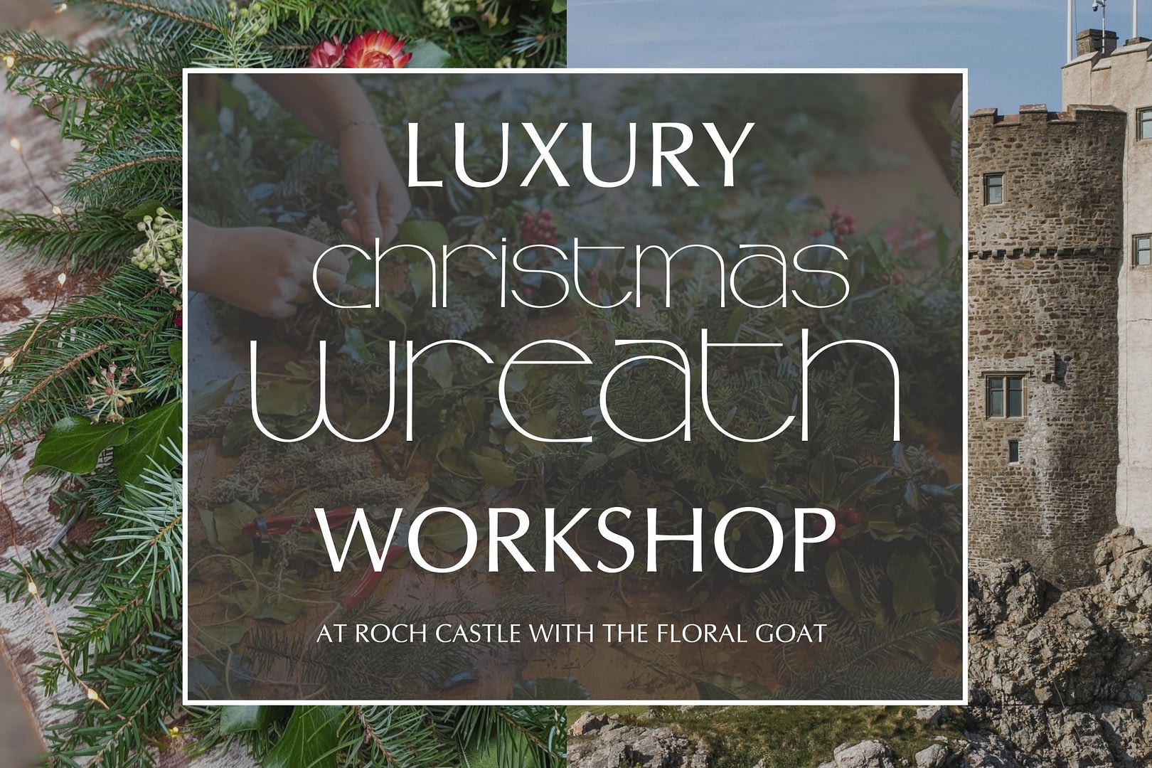 christmas wreath workshop