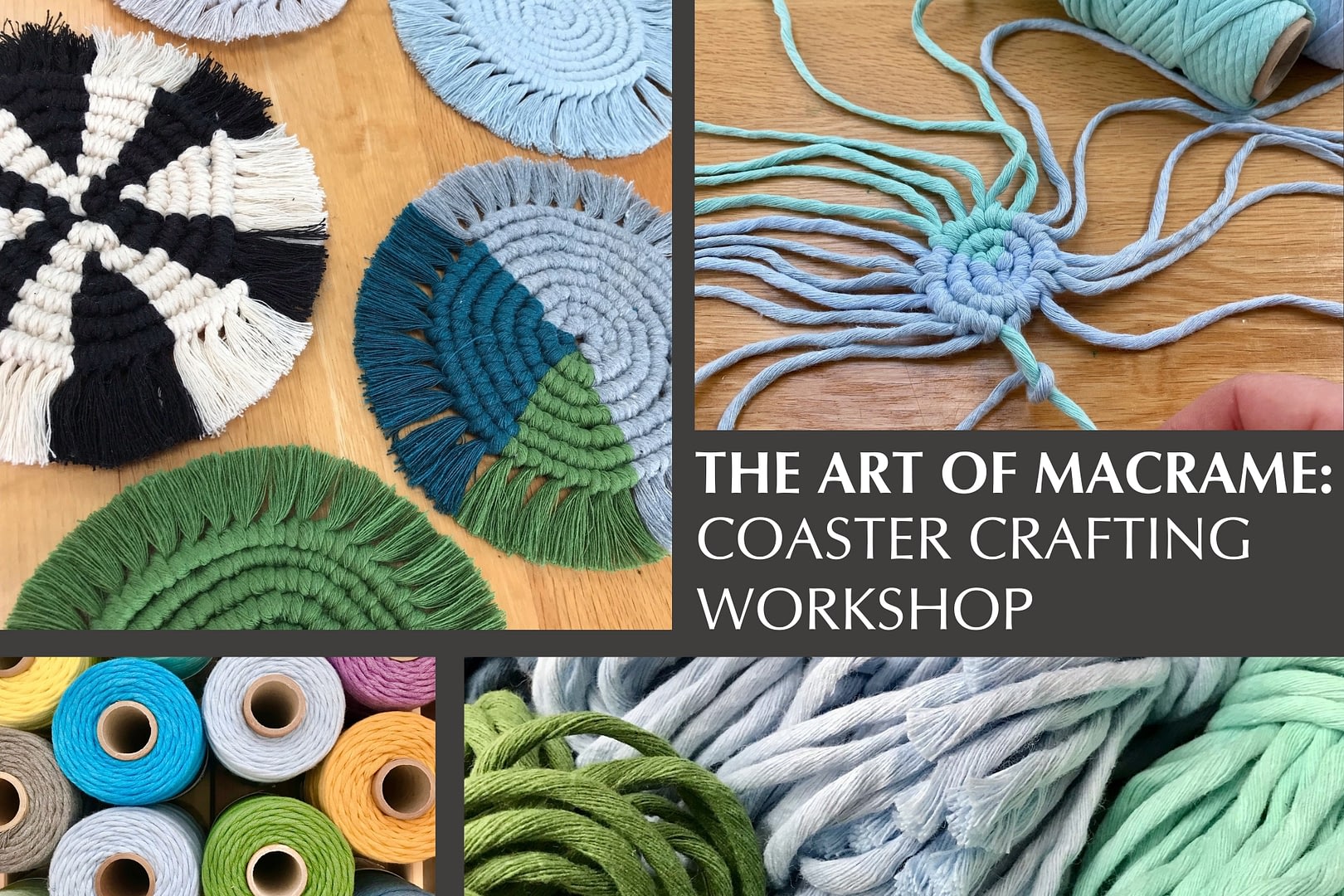 The Art of Macrame: Coaster Crafting Workshop