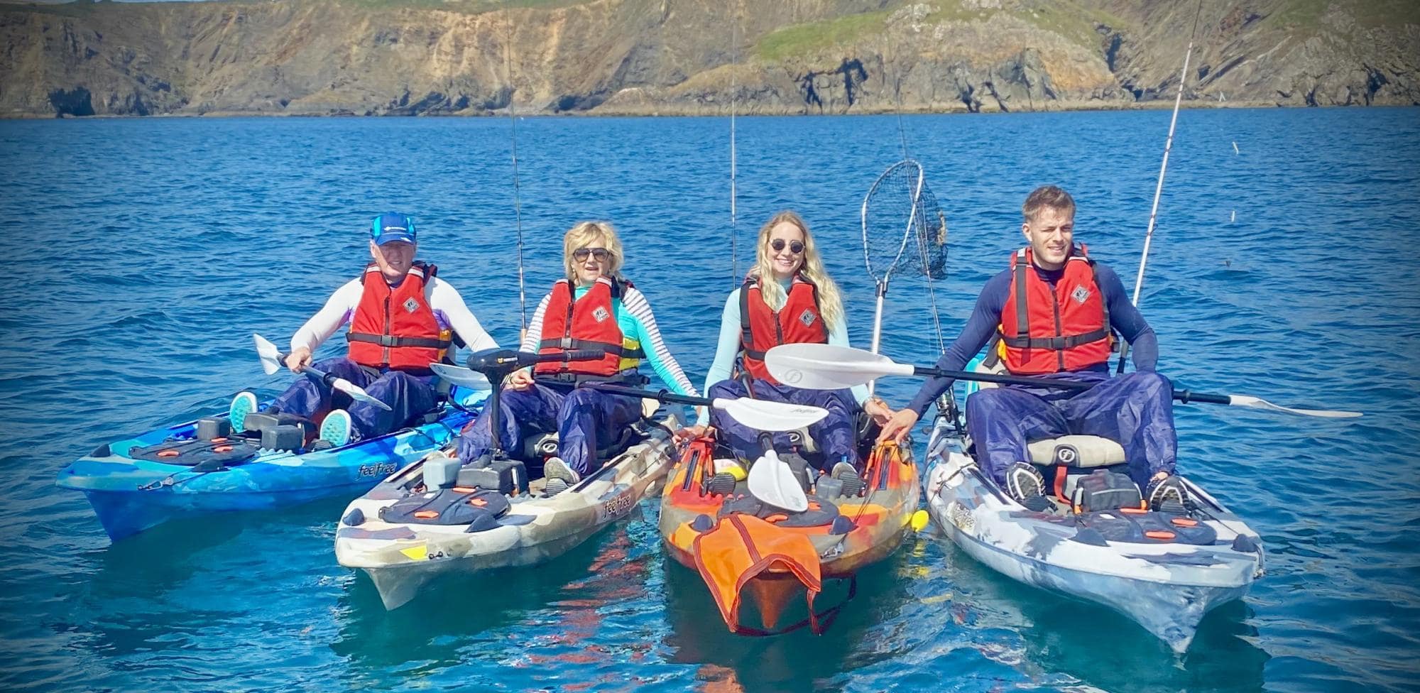 Kayak Fishing & Seashore Dining With Catch and Cook