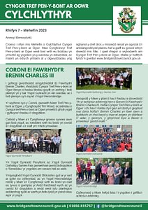 65920 bridgend town council newsletter ed 7 welsh 1 Edition 7: June 2023
