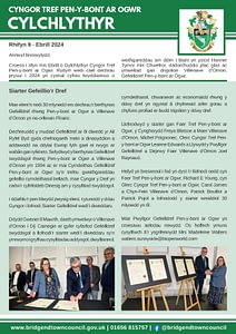 67916 bridgend town council newsletter ed. 9 april 2024 welsh 1 Edition 9: April 2024