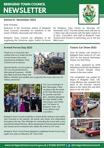 bridgend town council newsletter ed 8 final 1 Edition 8: November 2023