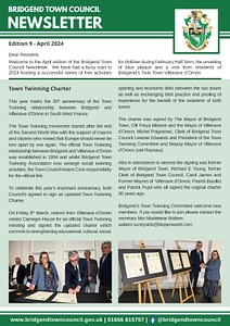 final version english bridgend town council newsletter ed. 9 april 24 1 Edition 9: April 2024