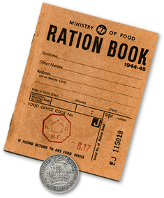 Bridgend in Wartime Ration Book