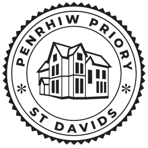 penrhiw priory logo black