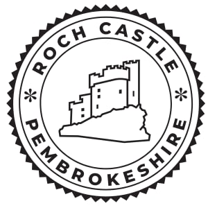 roch castle logo black