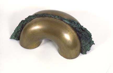 dilys jackson watershed craig ogwr bronze 31x66x35 cms approx