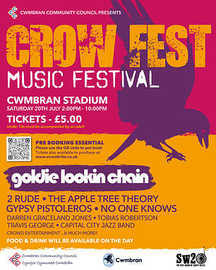Cwmbran Music Festival ‘Crow Fest’