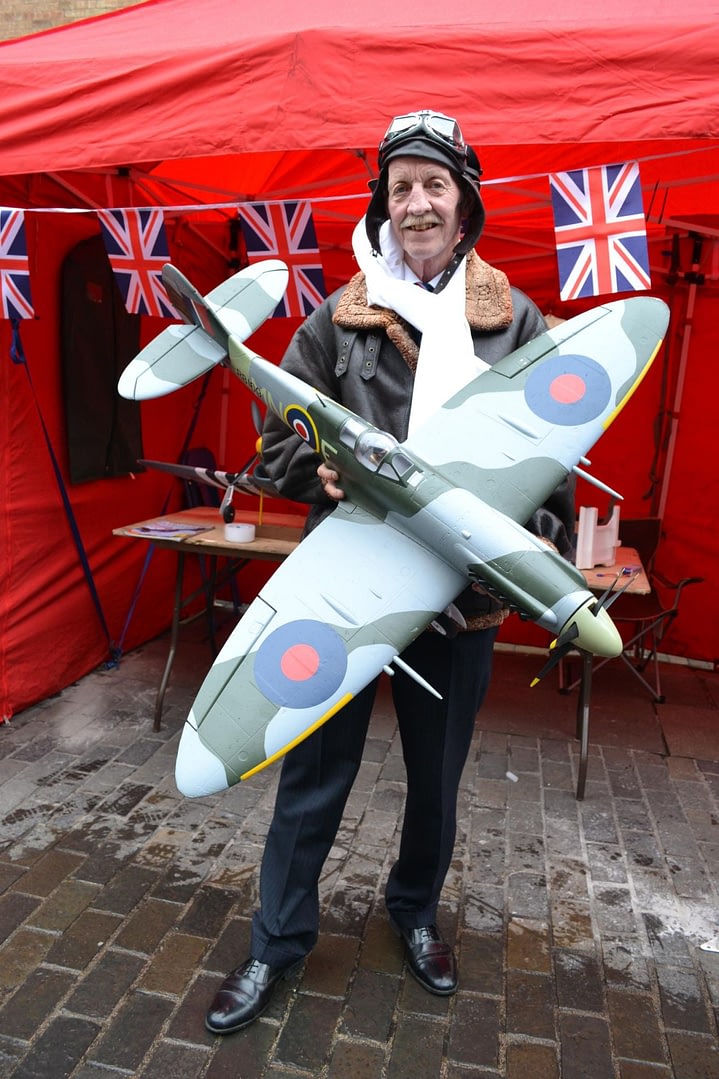 bridgend wartime 2018 model planes