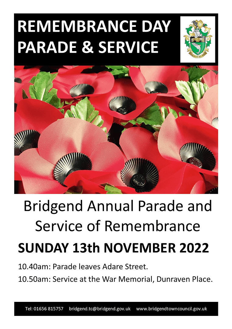poster remembrance sunday 2022