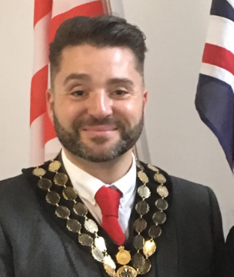 Cllr Stuart Baldwin Mayor 2017-2018