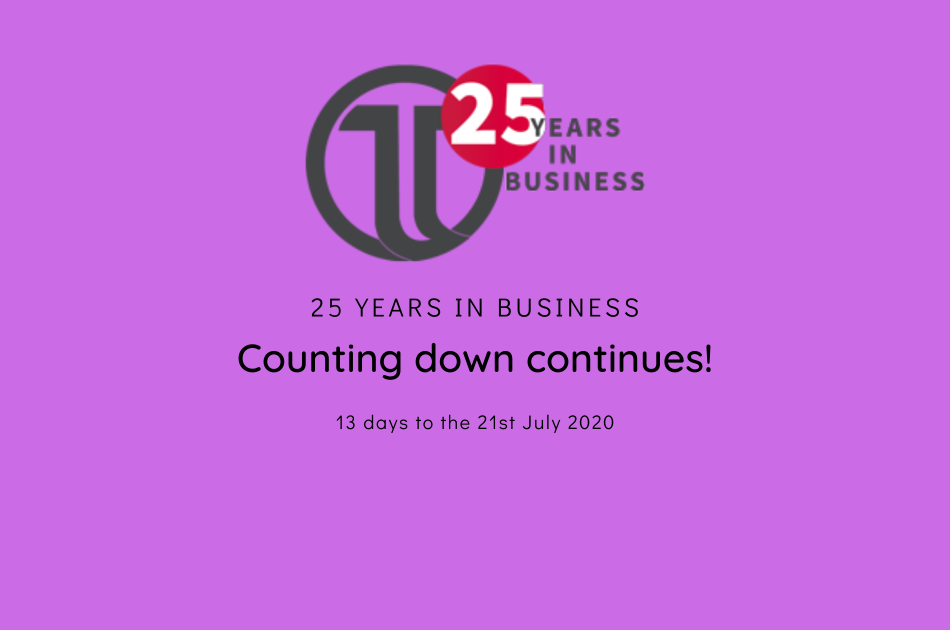 25 Years In Business Talk Training