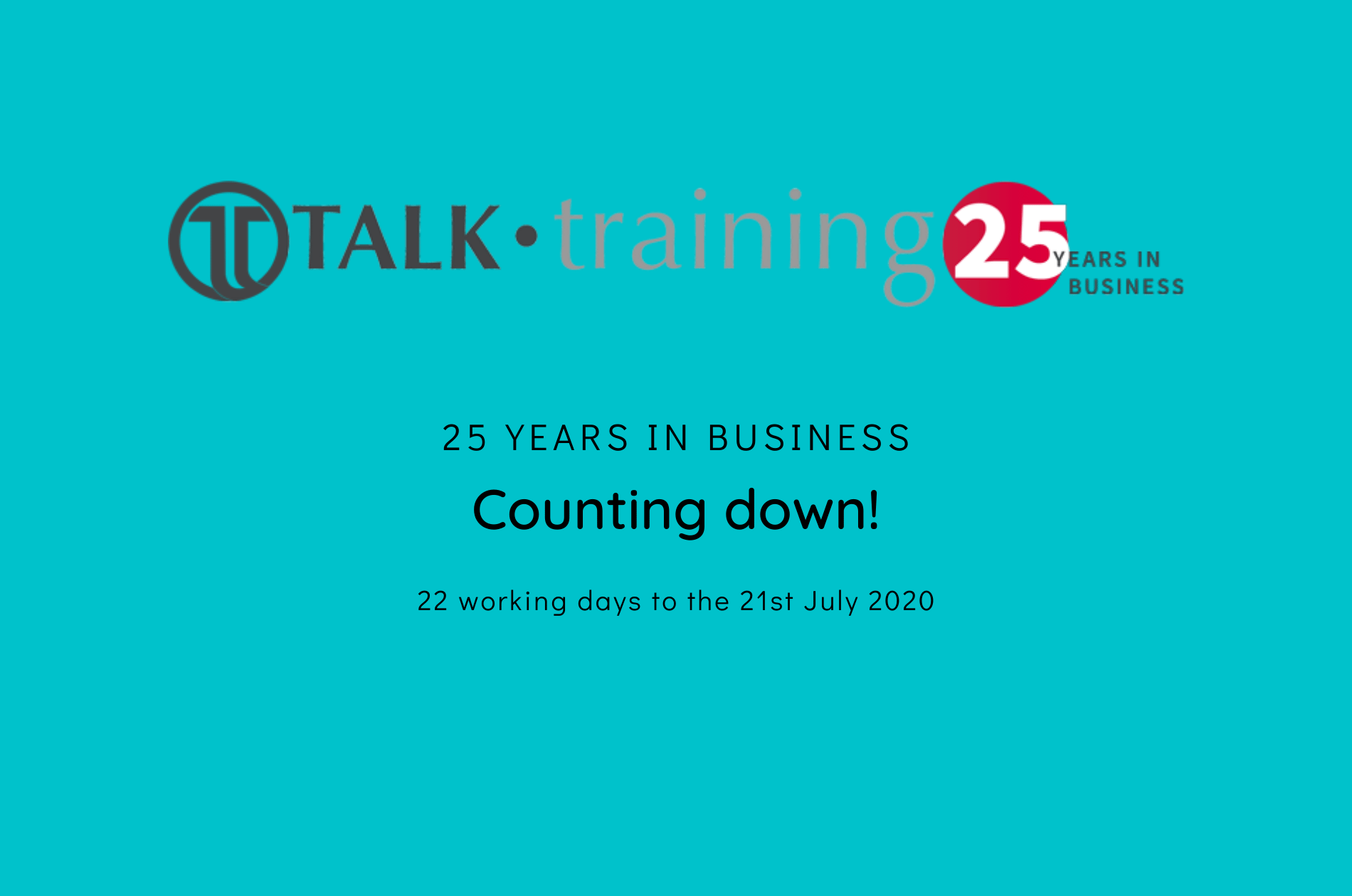 25-years-in-business-talk-training