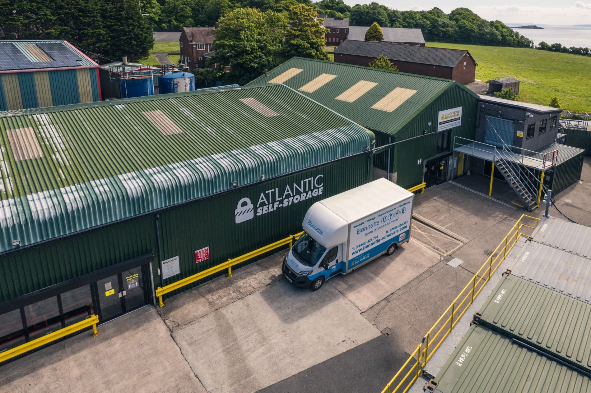 Container Storage - Atlantic Self Storage Barry