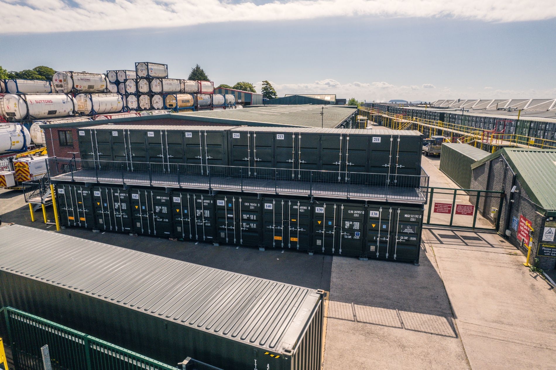 Container Storage - Atlantic Self Storage Barry